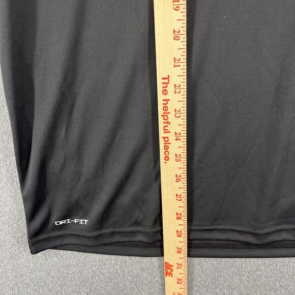 Nike DRI-FIT Swim Hydroguard Shirt Men's XL Black Sleeveless UPF+40 NESSA585 - Picture 9 of 16
